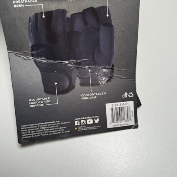 Aduro Sport Universal Fitness Glove. S/M (size). New. - Picture 4 of 4